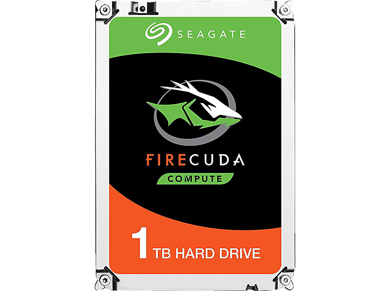 SEAGATE FireCuda Festplatte Retail, 1 TB HDD SATA 6 Gbps, 2,5 Zoll, intern