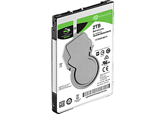 SEAGATE BarraCuda Festplatte Retail, 2 TB HDD SATA 6 Gbps, 2,5 Zoll, intern