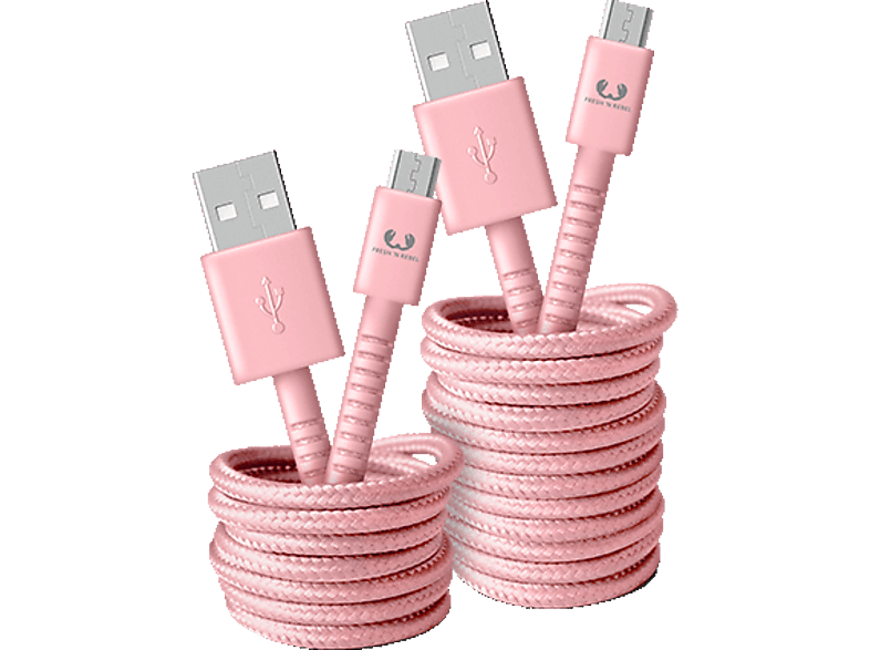 FRESH N REBEL USB-A / microUSB-kabel 1.5 m Cupcake (2UCF150CU)