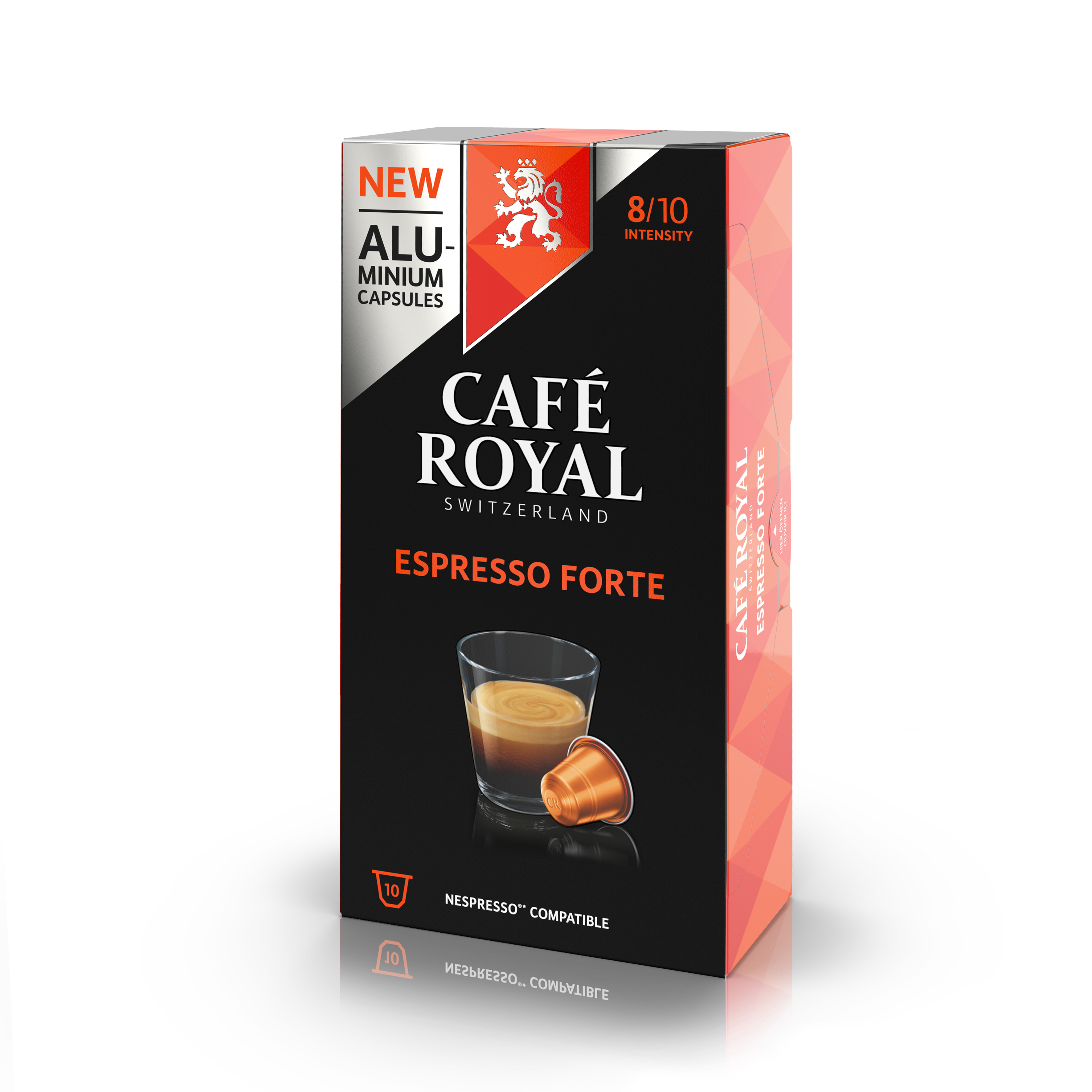 CAFE ROYAL Espresso Forte Alu Kaffeekapseln (Nespresso)