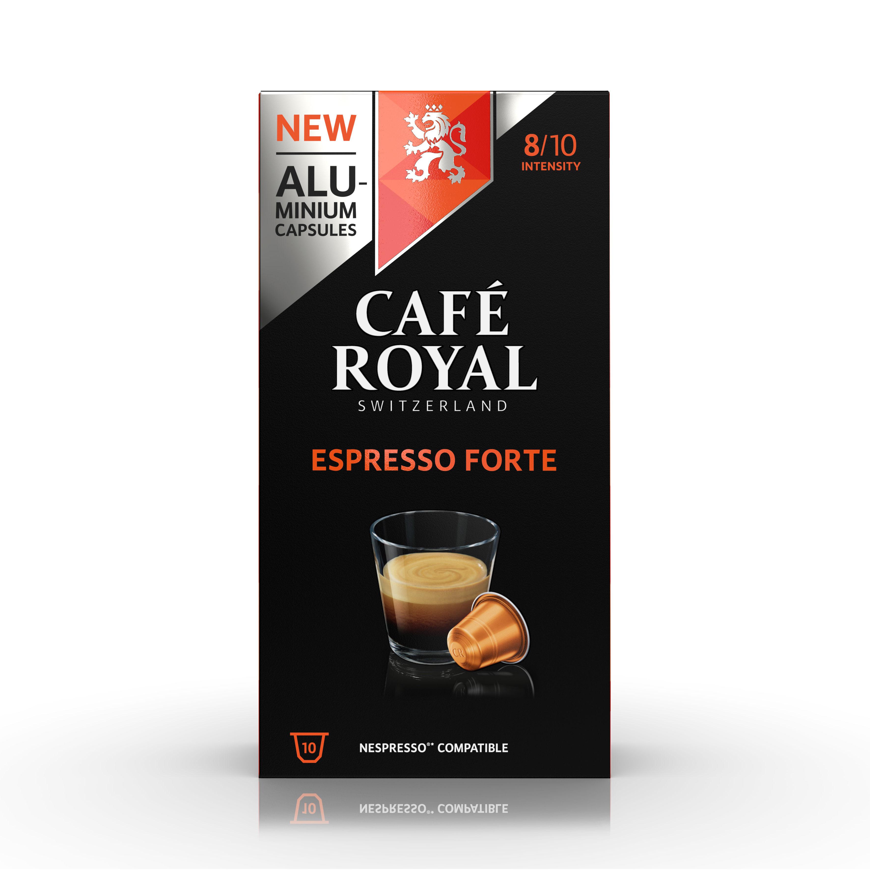 CAFE ROYAL Espresso Forte Alu Kaffeekapseln (Nespresso)