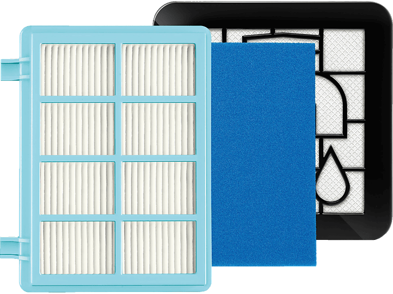 PHILTRE PHILIAセット PHILIPS FC8010/02 für Staubsauger Serien PowerPro Compact/Active