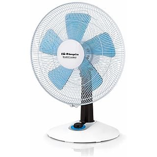 Ventilador de sobremesa - Orbegozo TF 0138, 4 velocidades, Oscilación automática, 40 W