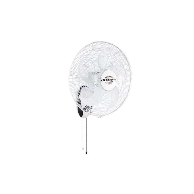 Ventilador de pared - Orbegozo WF 0145, 3 velocidades, Oscilación automática, 60 W