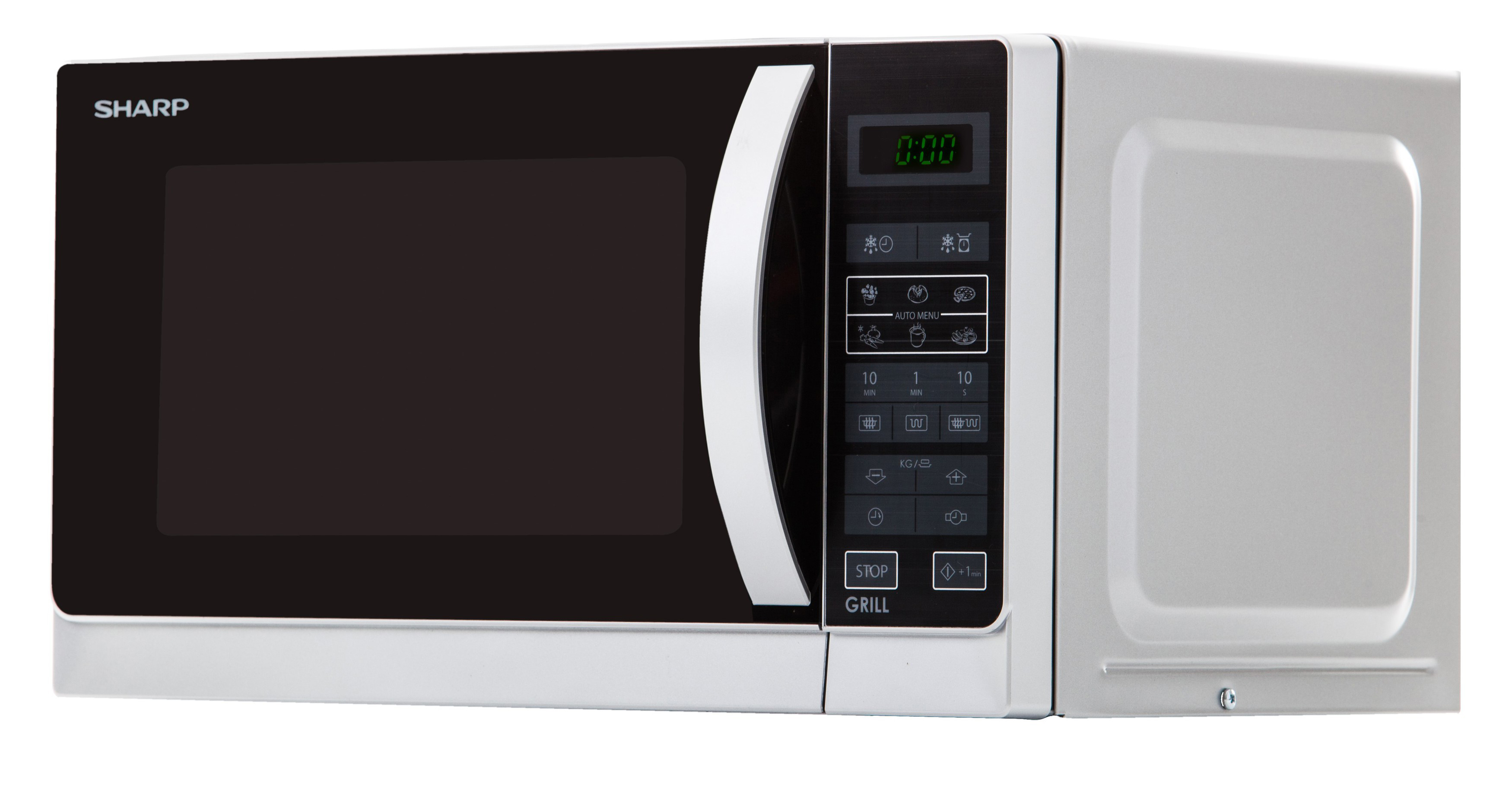 SHARP R742INW, Mikrowelle (900 Watt, Grillfunktion)