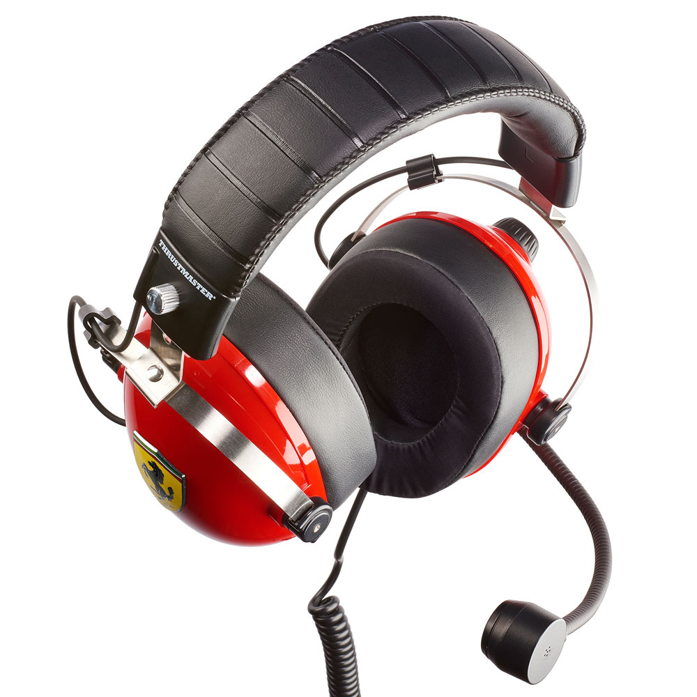 T.Racing Scuderia THRUSTMASTER Gaming Over-ear Edition, Rot/Schwarz Headset Ferrari