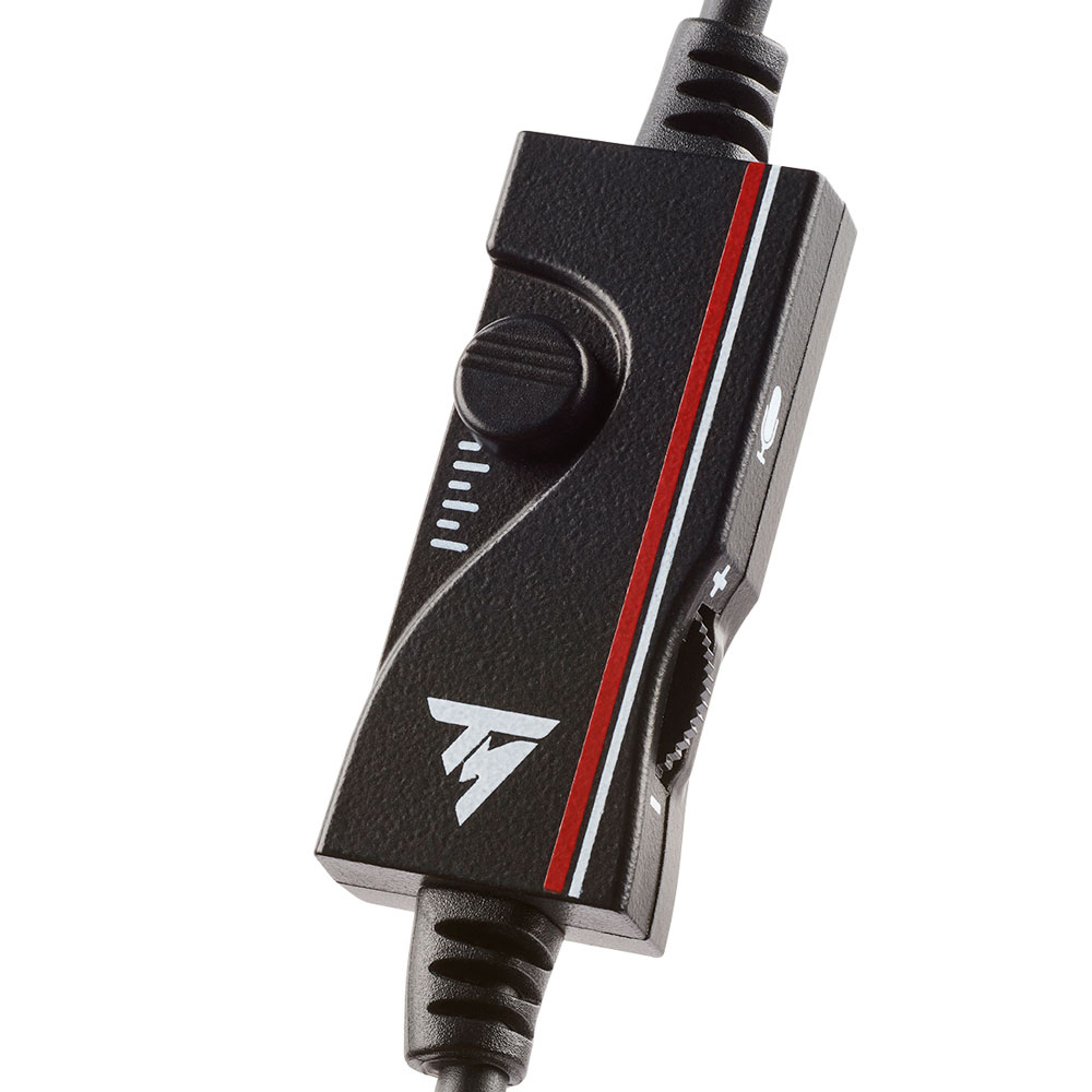 THRUSTMASTER T.Racing Scuderia Edition, Over-ear Headset Ferrari Rot/Schwarz Gaming