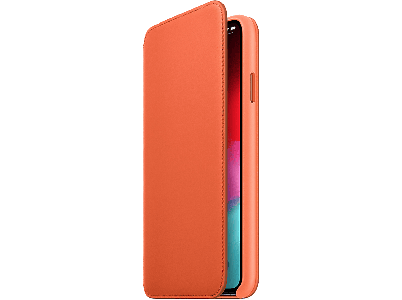 Apple Flip Cover Leather Folio Iphone Xs Max Sunset (mvfu2zm/a)