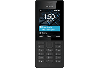 NOKIA 150 Dual SIM fekete nyomógombos kártyafüggetlen mobiltelefon Domino Quick Fix SIM kártyával