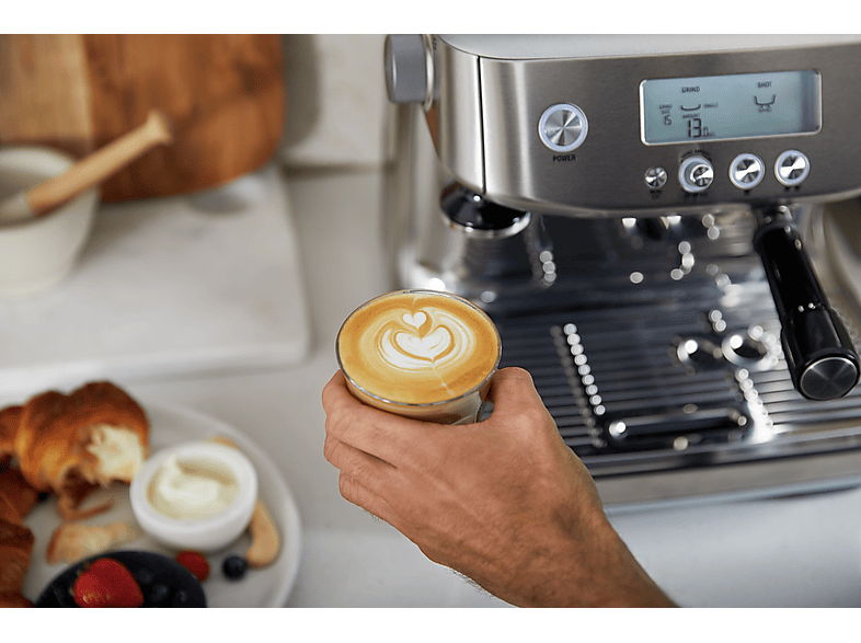 Sage SES878BSS4EEU1 the Barista Pro Espresso-Maschine (edelstahl, Integriertes 250g Mahlwerk, 1680 Watt, ) — Foto 3 von 5