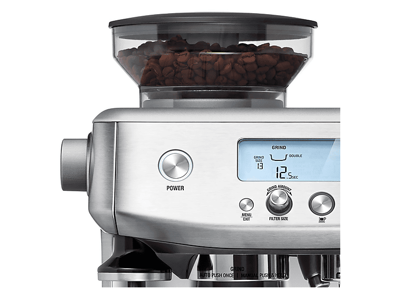 Sage SES878BSS4EEU1 the Barista Pro Espresso-Maschine (edelstahl, Integriertes 250g Mahlwerk, 1680 Watt, ) — Foto 4 von 5
