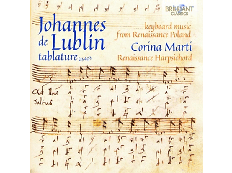 Corina Marti - Tablature: Keyboard Music CD