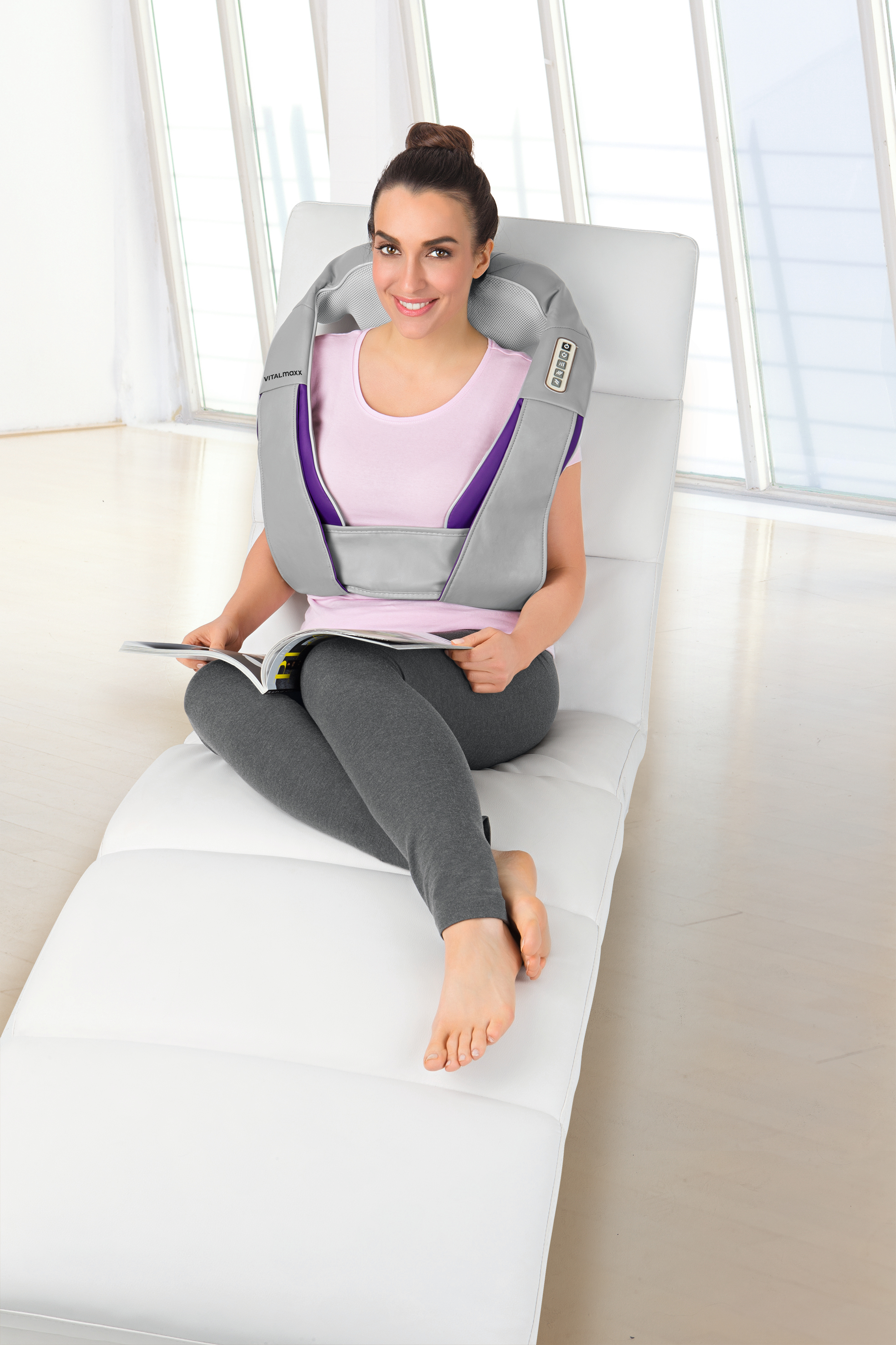 VITALMAXX 05169 SHIATSU-MASSAGEGERÄT NACKEN & SCHULTER Massagegerät