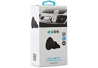 S-LINK SL-AT14 Universal Ayarlanabilir Mıknatıslı Araç İçi Telefon Tutucu Siyah