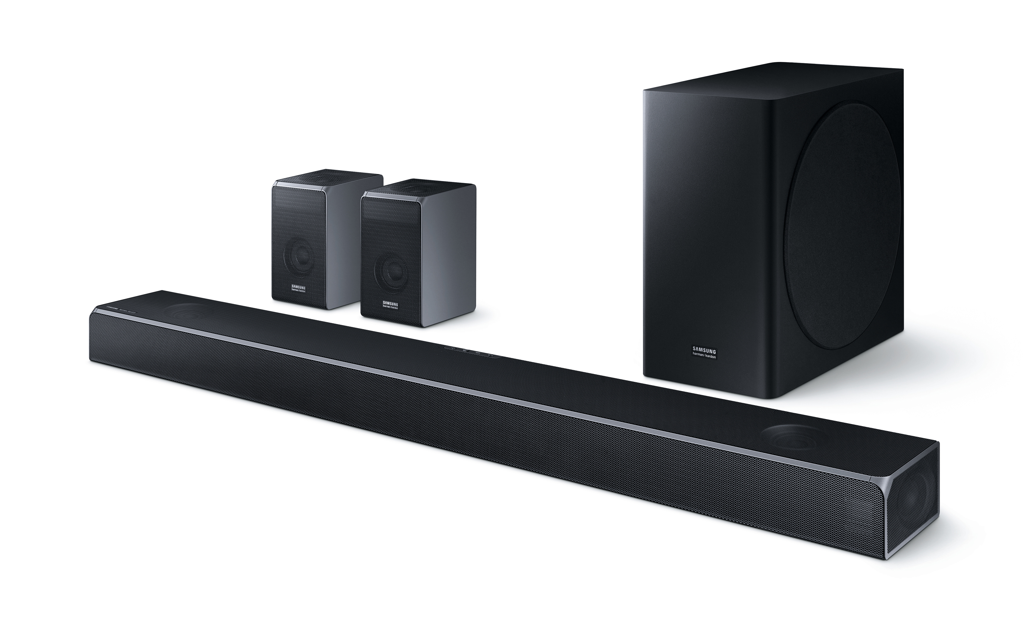 Schwarz Slate Soundbar, SAMSUNG HW-Q90R/ZG,