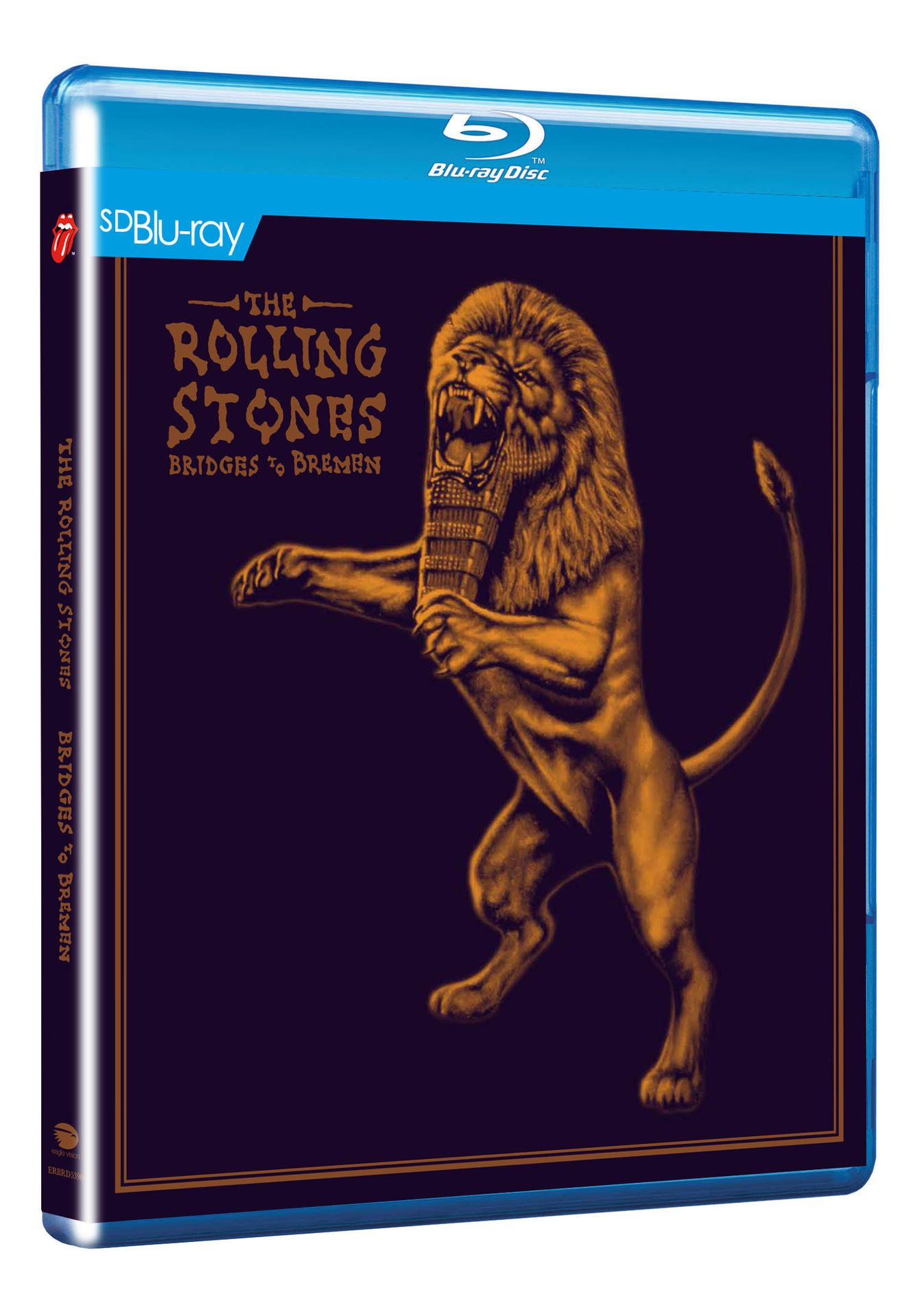 Blu-ray-Cover. Löwe mit Harfe.