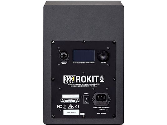 KRK Rokit RP5 G4 - Enceinte de monitoring actif (Noir)