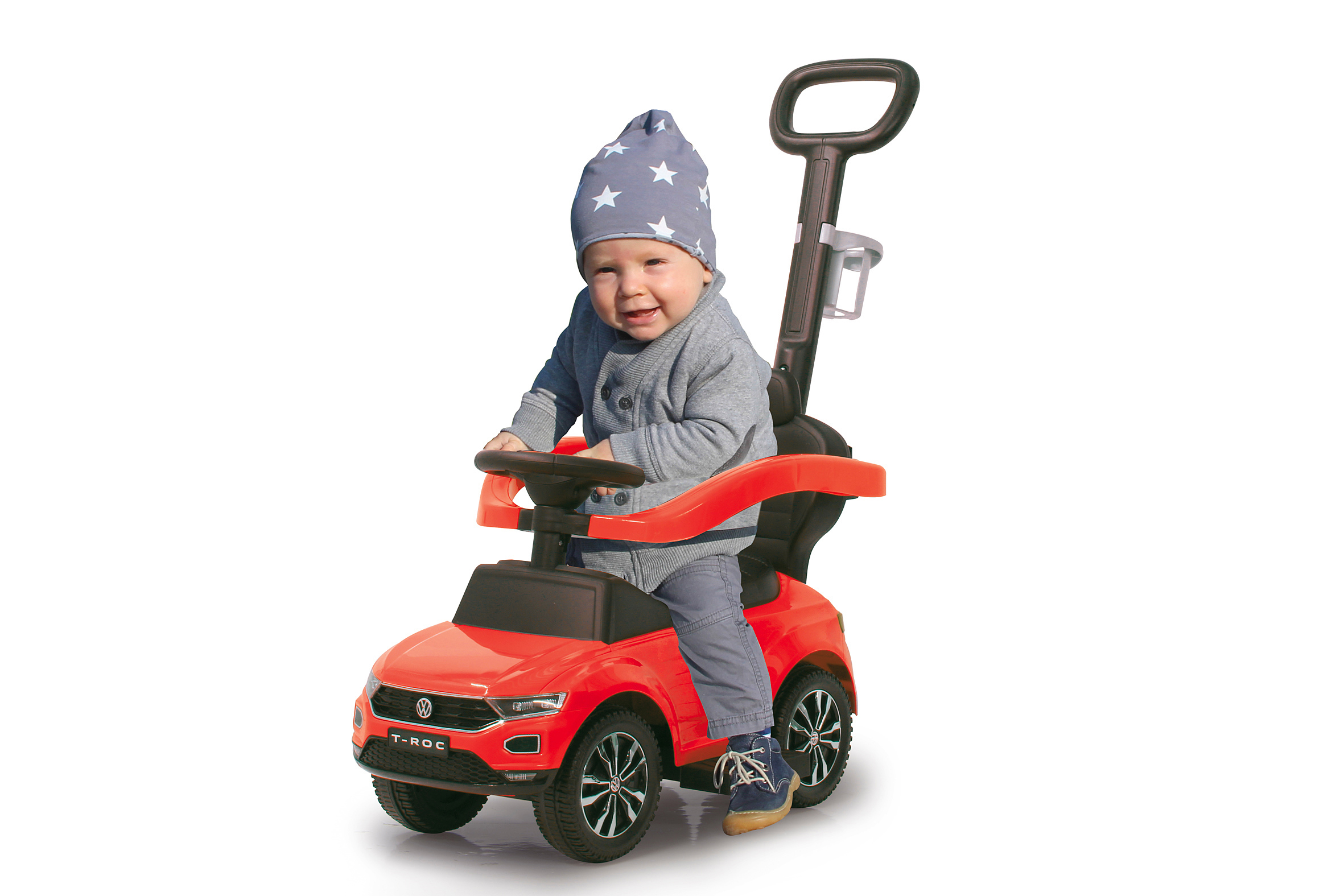 JAMARA KIDS T-Roc Rutscher 3in1 Rot/Schwarz VW