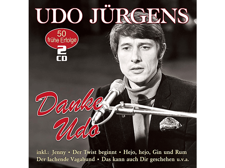 Thumbnail - Udo Jürgens - Danke Udo-50 frühe Erfolge (CD)