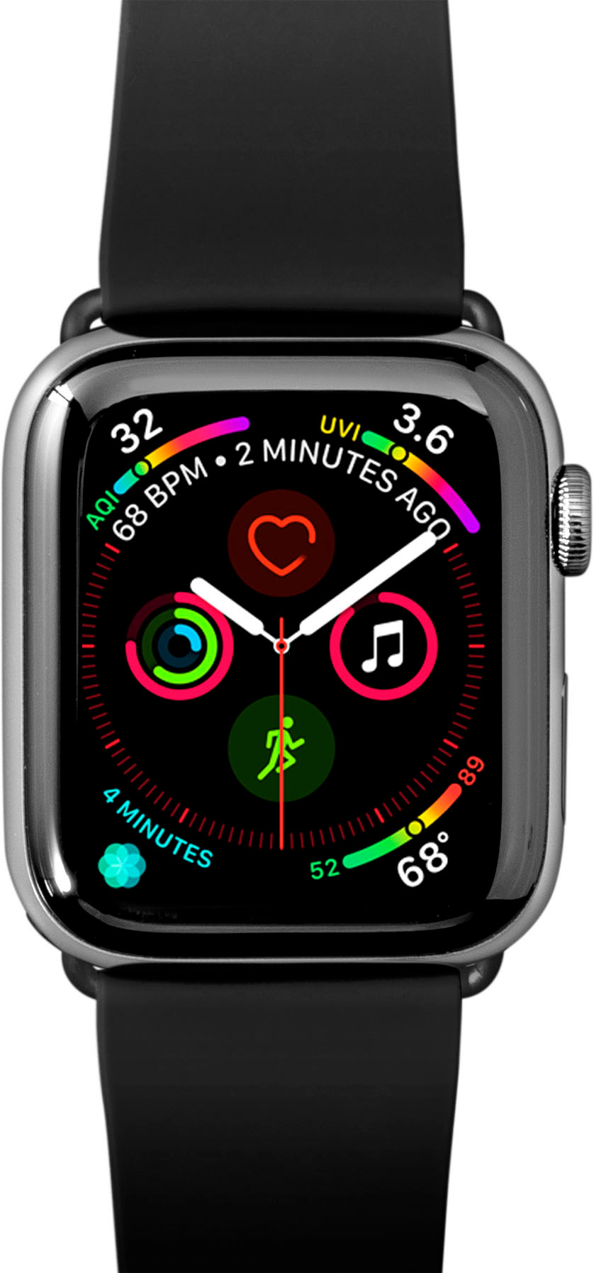 LAUT Active, Ersatzarmband, Schwarz