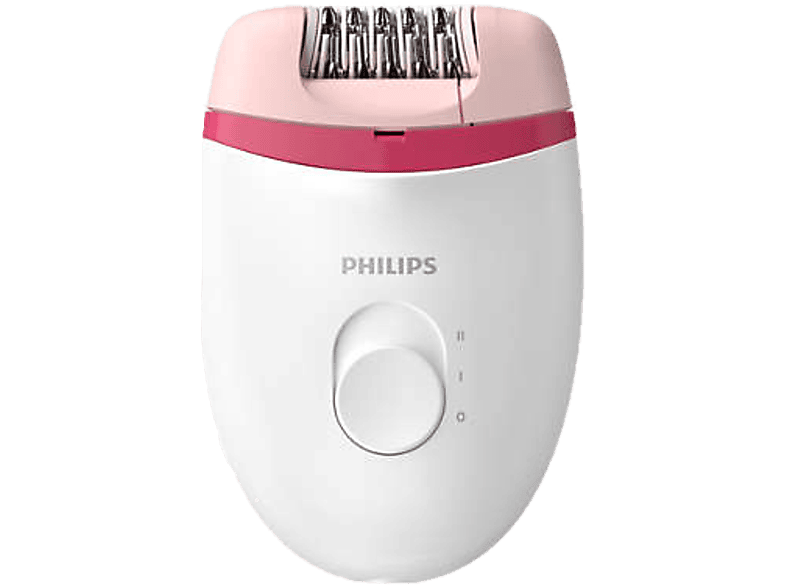 PHILIPS BRE235/00 Satinelle Essential epilátor, fehér/pink