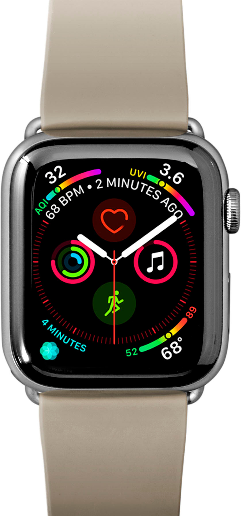 LAUT Active, Ersatzarmband, Grau