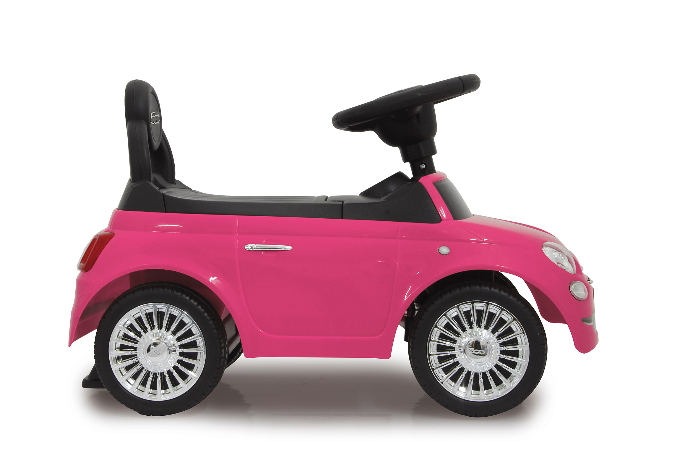 JAMARA KIDS Fiat 500 Rutscher Pink/Schwarz