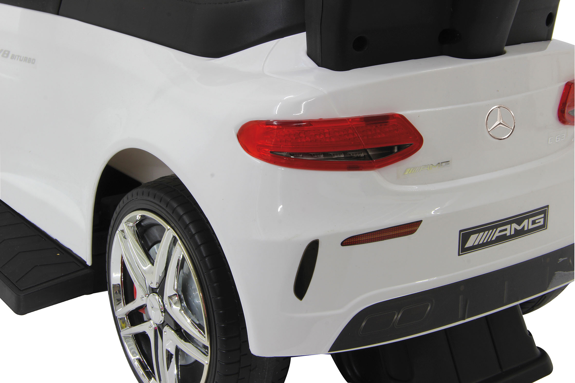 JAMARA KIDS Mercedes AMG C63 3in1 Rutscher Weiß/Schwarz