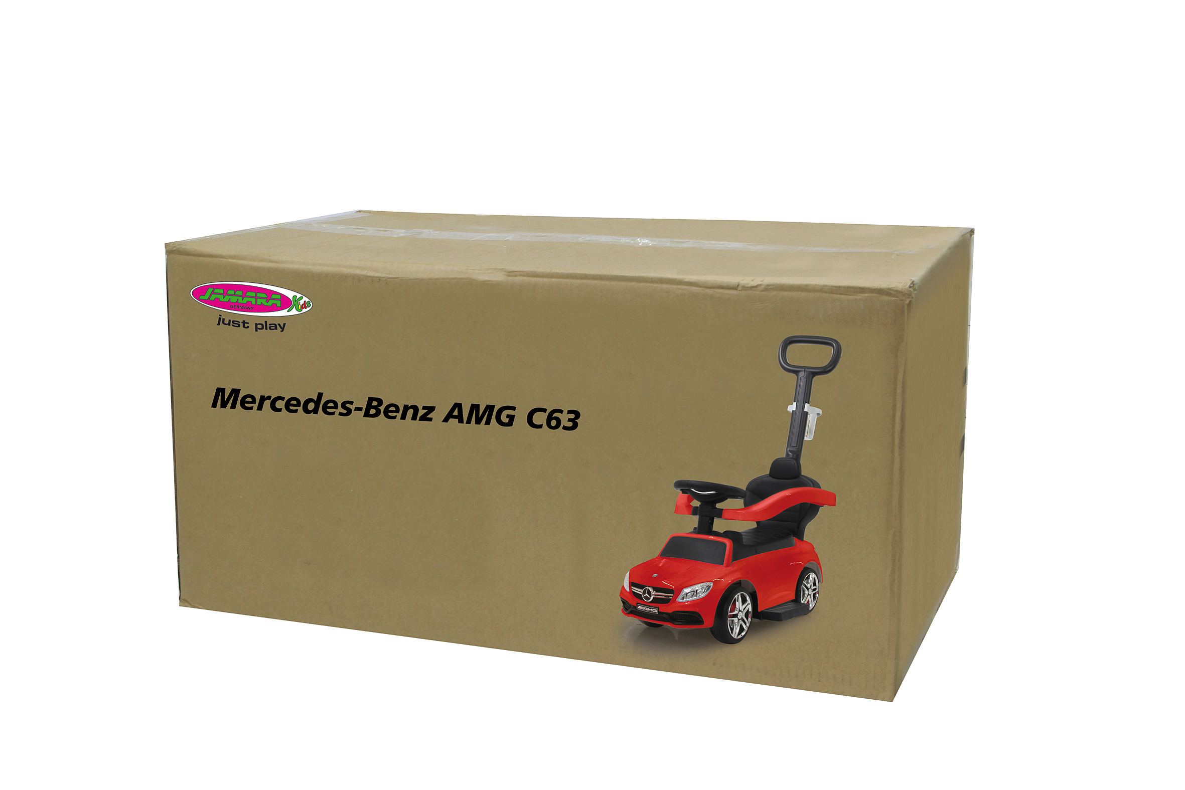 JAMARA KIDS Mercedes AMG C63 3in1 Rutscher Rot/Schwarz