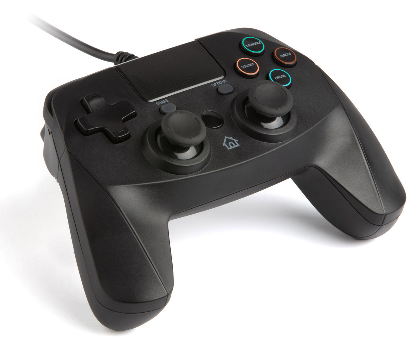 Controller für 3 Schwarz PlayStation 4 m mit 4 S Kabel SNAKEBYTE