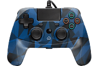SNAKEBYTE Gamepad 4 S  mit 3 m Kabel Controller Camouflage/Blau