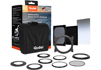 ROLLEI 26336 STARTER KIT PRO - Kit de supports de filtre (Noir)