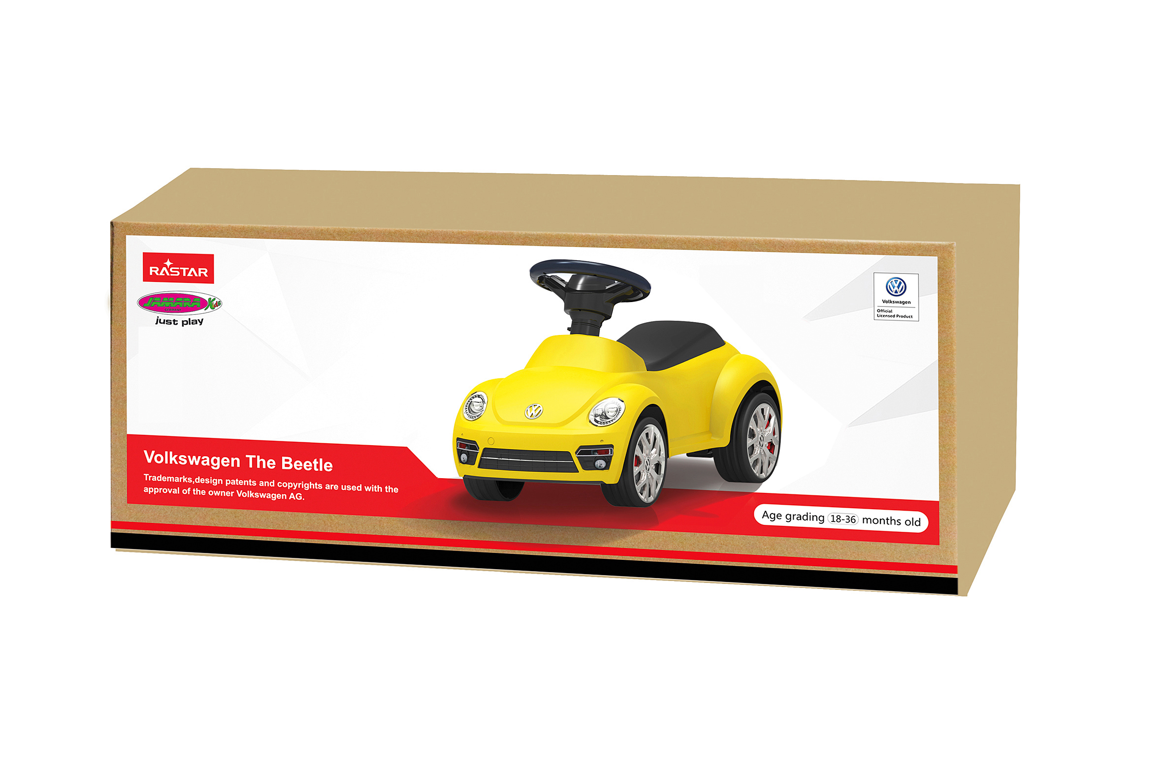 JAMARA KIDS VW Beetle Rutscher Gelb