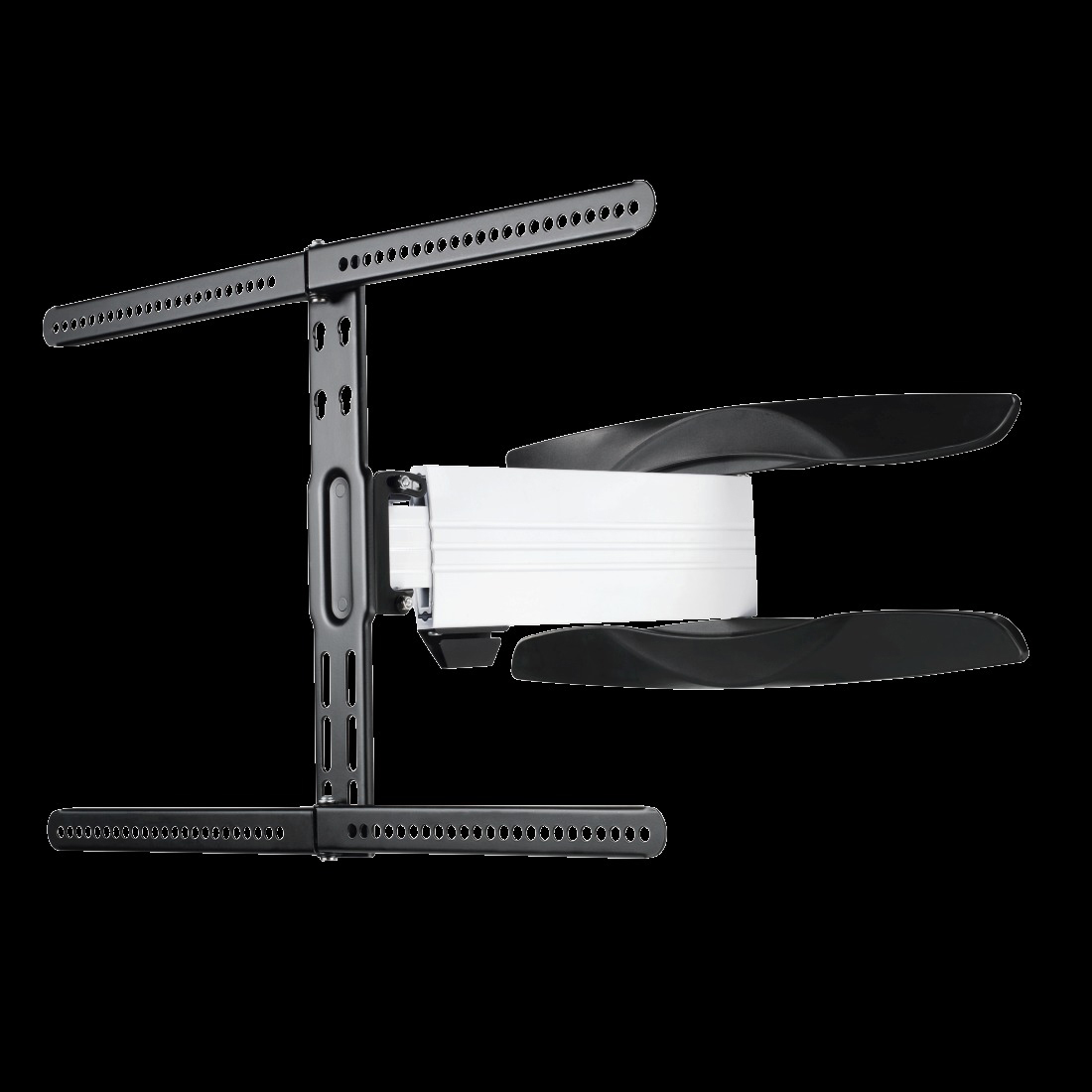 HAMA FULLMOTION, 5 Sterne, Curved-TV Wandhalterung, max. 65 Zoll, Neigbar, rotierbar, Schwenkbar, Schwarz/Weiß