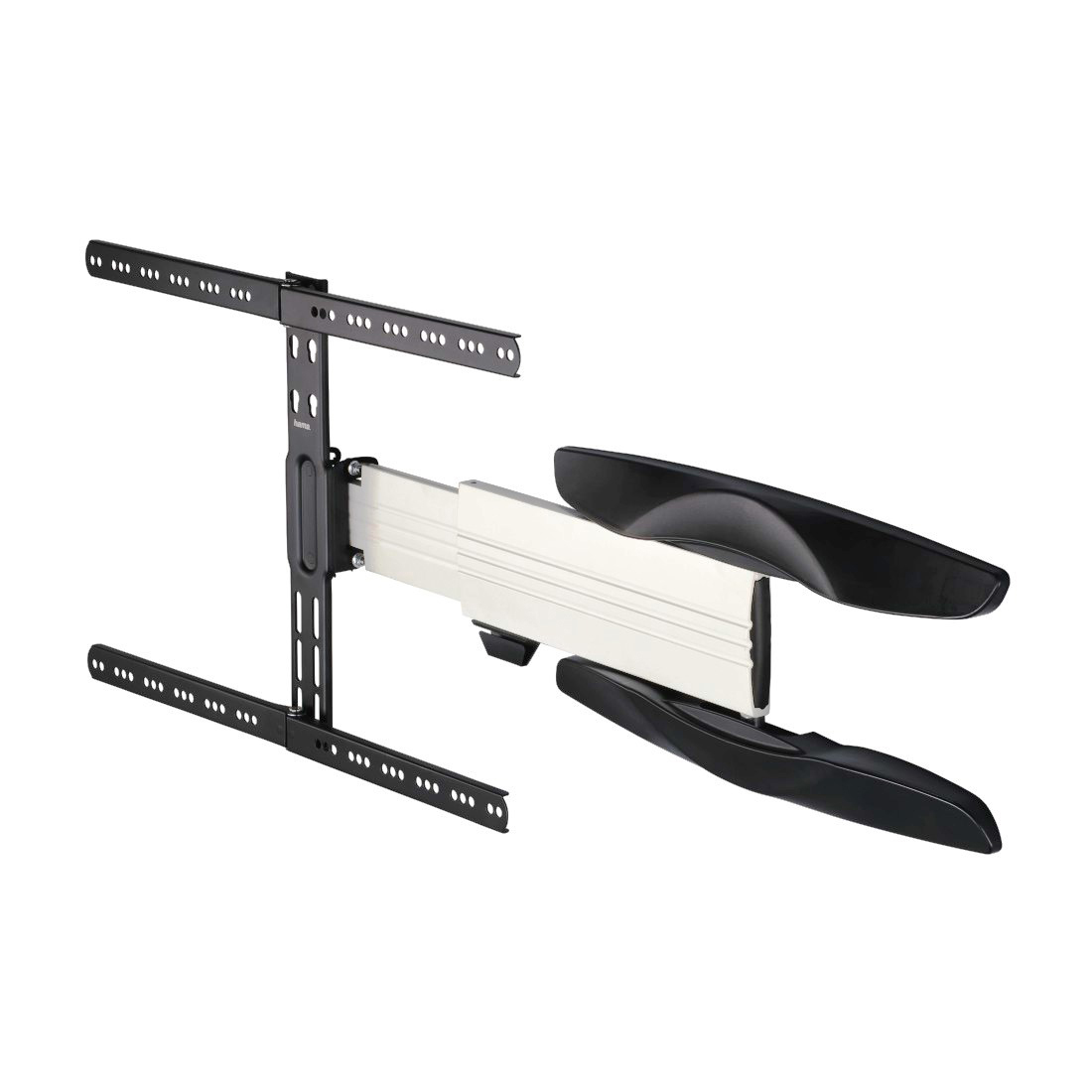 HAMA FULLMOTION, 5 Sterne, Curved-TV Wandhalterung, max. 65 Zoll, Neigbar, rotierbar, Schwenkbar, Schwarz/Weiß