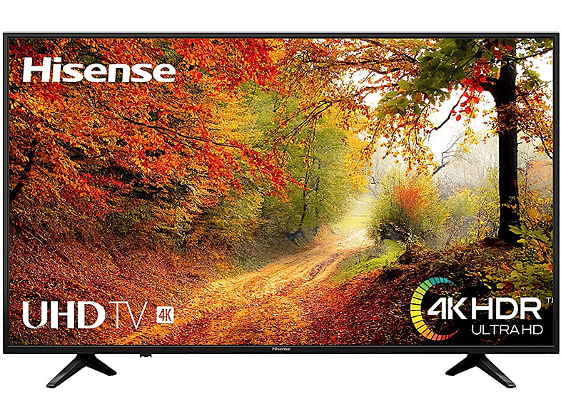 TV LED 65" - Hisense H65A6140, 4K UHD, HDR, Smart TV VIDAA U, Procesador Dual Core, Precision Colour