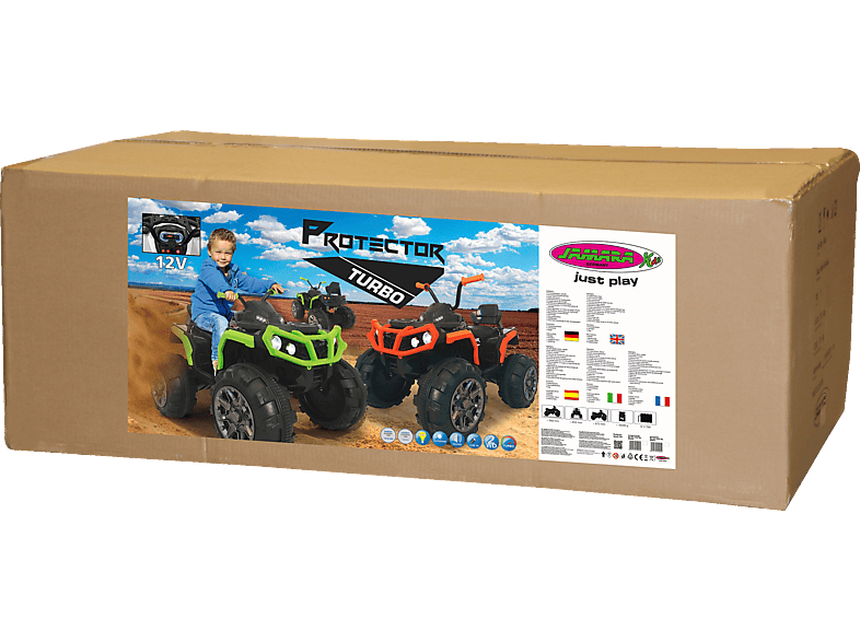 Thumbnail - JAMARA KIDS Protector Quad Orange Ride-On Schwarz/Orange