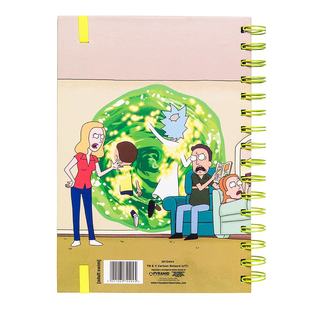 Libreta - Rick y Morty "Portal", A5