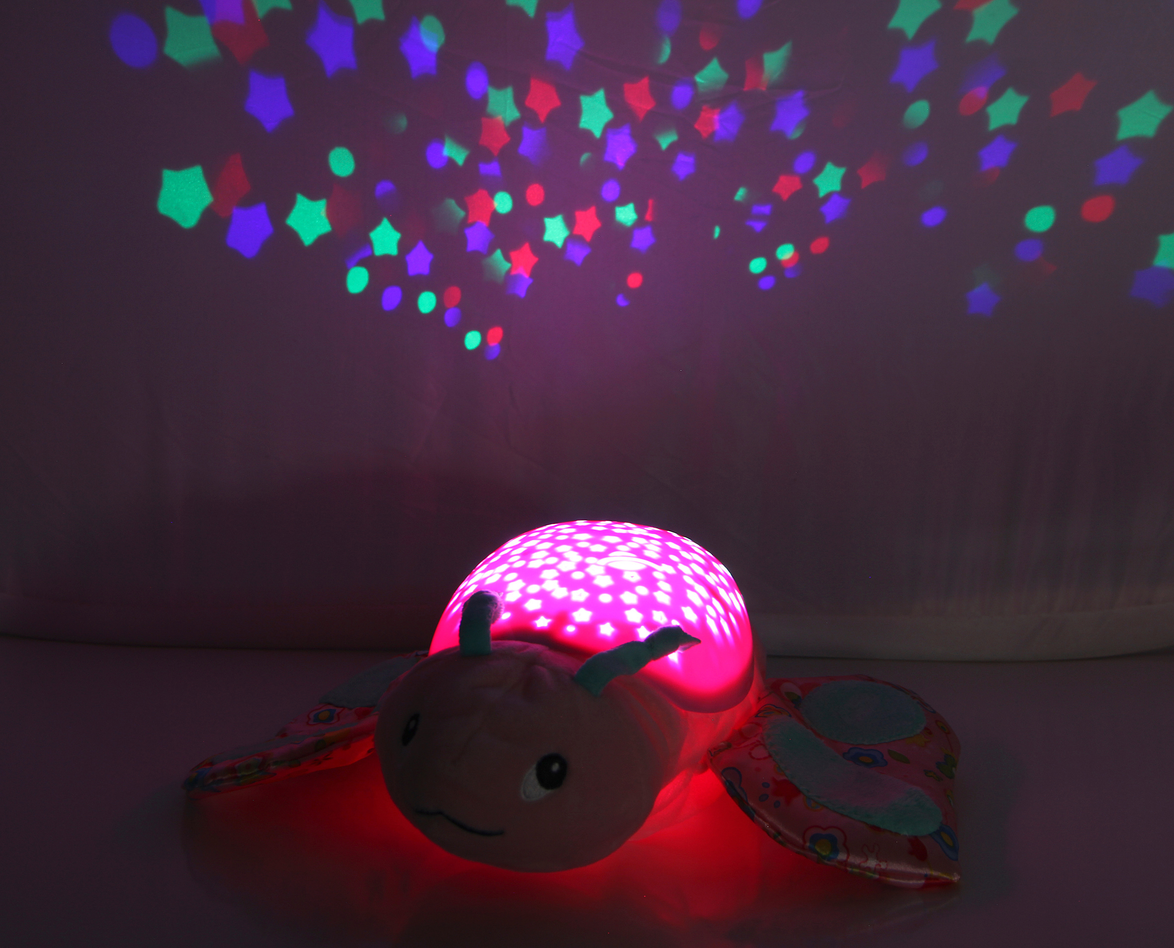 JAMARA KIDS Sternenlicht Schmetterling Plüschtier, Rosa