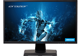 MEDION ERAZER® X52424 - Gaming Monitor, 24.5 ", Full-HD, 240 Hz, Schwarz/Blau