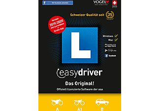 easydriver 2019/20 (Cat. A, A1+B) - PC - Allemand, Français, Italien