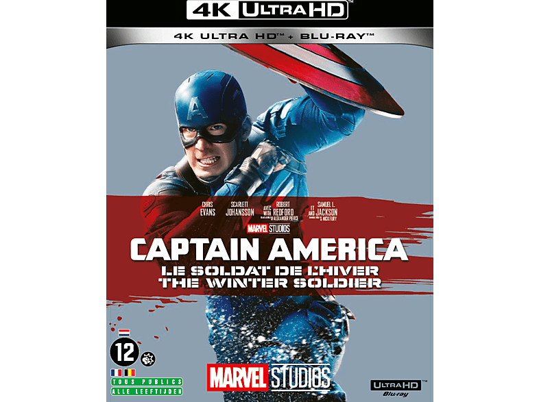 Disney Movies Captain America: Le Soldat De L'hiver - 4k Blu-ray