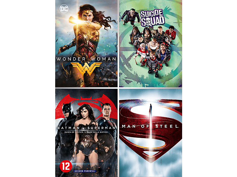DC Comics Movie Collection: 4-films - DVD