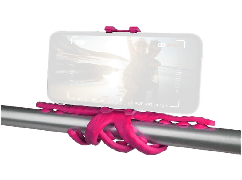 CELLY Roze flexibele ondersteuning voor smartphone (SQUIDDYPK)