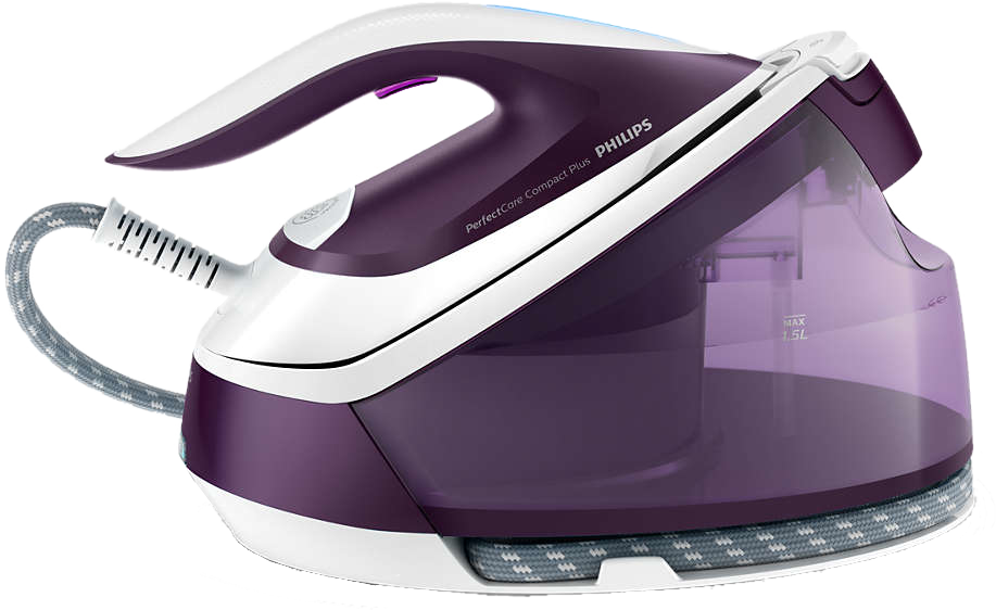 PHILIPS GC7933/30 PerfectCare Compact Plus gőzállomás, lila