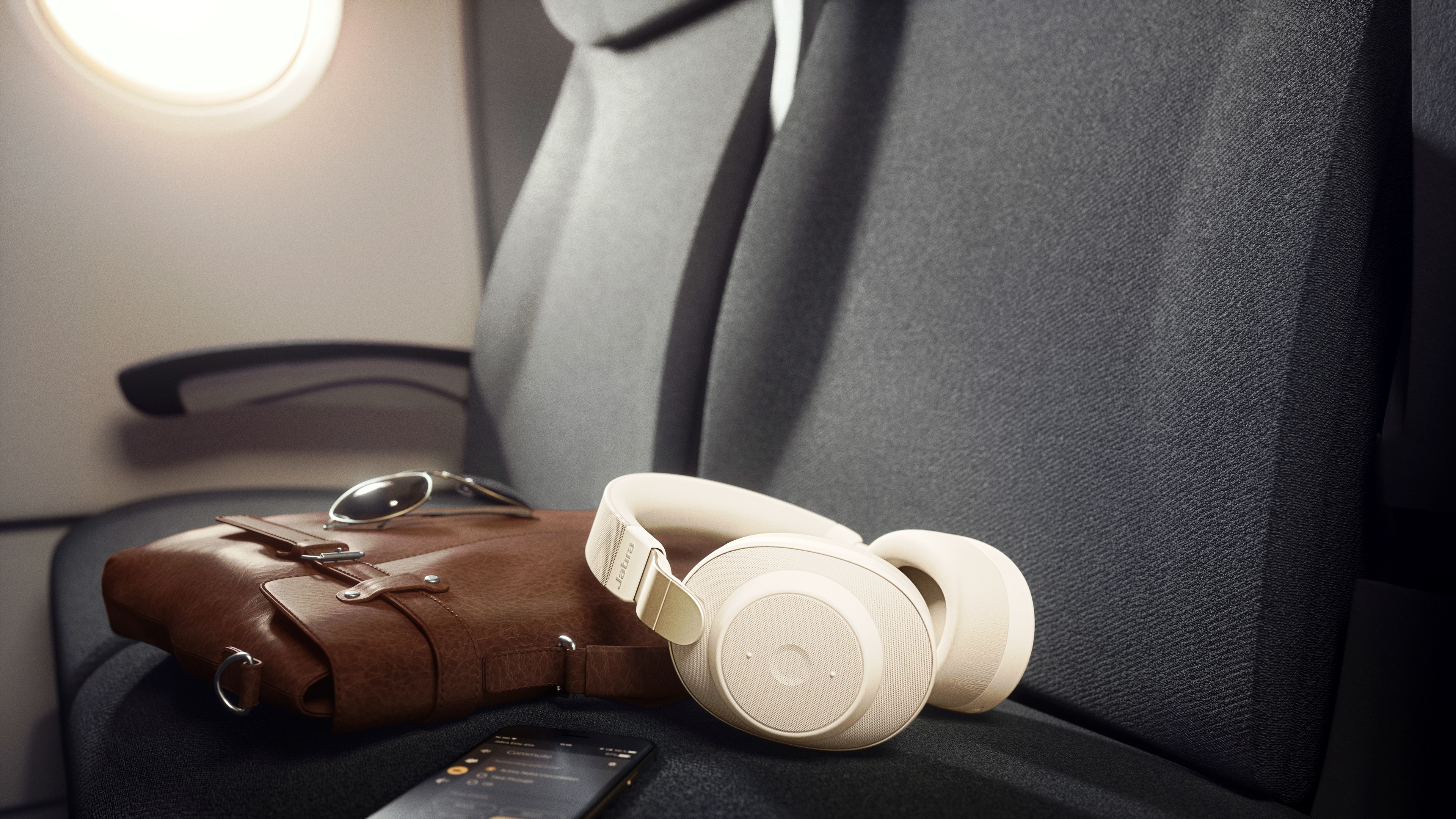 JABRA Elite 85h, Over-ear Kopfhörer Bluetooth Gold/Beige