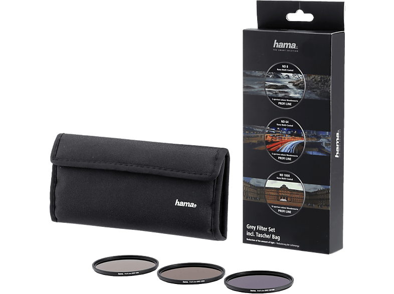 HAMA 76899 ND8/64/1000 SET 58MM - Filterset (Schwarz)