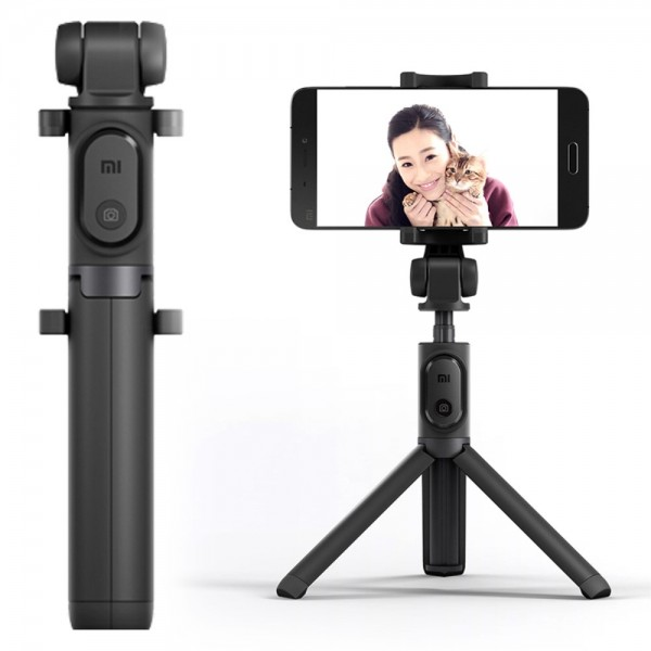 Palo selfie - Xiaomi Selfie Stick, Negro