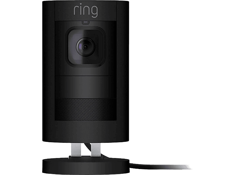 Ring Stick Up Cam Plug In Caméra De Surveillance Extérieure Noir (8ss1e8-weu0)