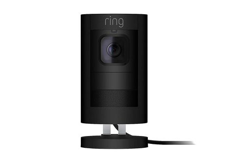 RING Stick Up Cam Plug In Caméra de surveillance extérieure Noir  (8SS1E8-WEU0)